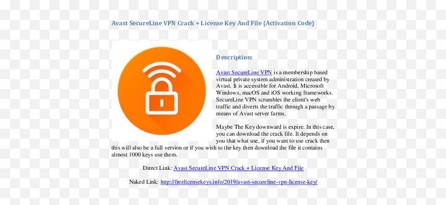 Doc Avast Secureline Vpn Crack License Key And File - Vertical Png,Avast Icon Multiplying