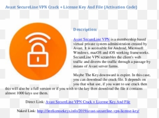 Doc Avast Secureline Vpn Crack License Key And File - Vertical png