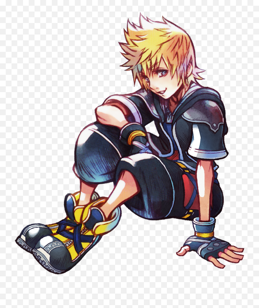 Mel Khux Spoilers - Fictional Character Png,Roxas Kingdom Hearts Icon