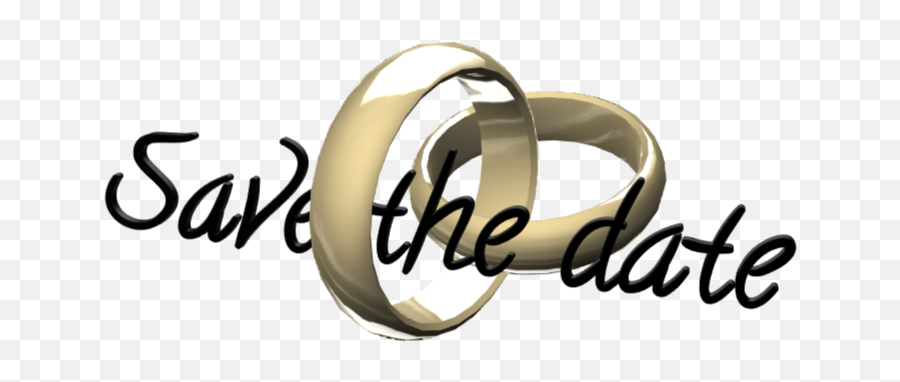 Save The Date - 3dpost Template 3d Design By 3d Post Ring Png,Save The Date Png