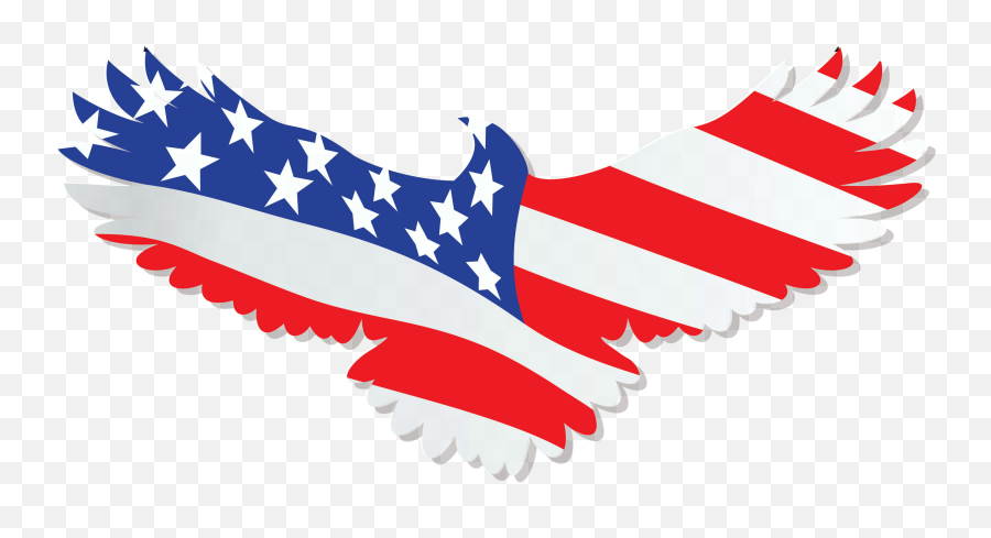 Download Usa Eagle Png - American Eagle Png Hd,American Flag Png Transparent