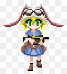2 Basic Inaba Infantry Sprites For Touhou Game Im - Fictional Character png