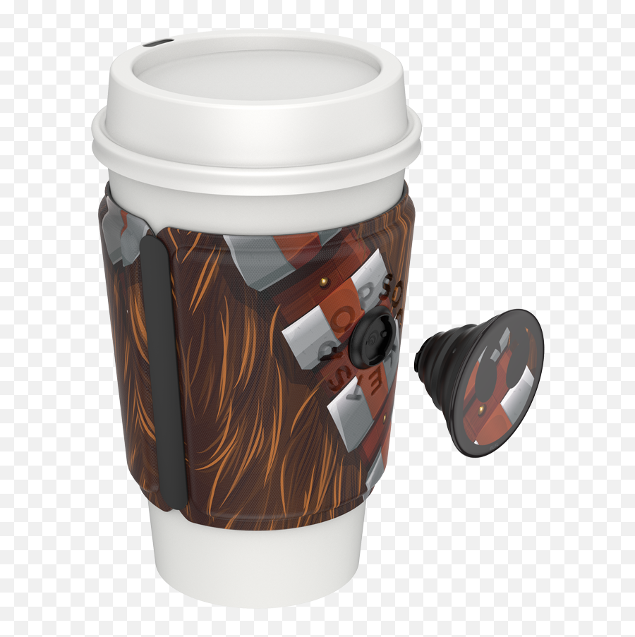 Popthirst Cup Sleeve Chewbacca - Popsockets Png,Star Wars Chewbacca Icon