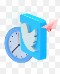 Hereu0027s How To Schedule Tweets With Just A Few Clicks U2014 Planable - Clock Png,Facebook Posts Alerts Icon