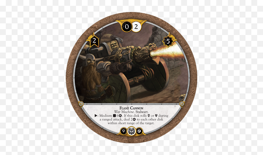 Strong As A Mountain Dwarf Details Incoming - Warhammer Wall Clock Png,Cannon Png