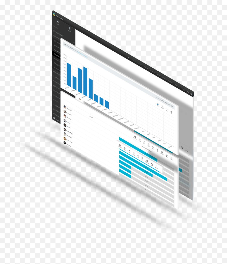 Best Resource U0026 Project Reporting Templates For - Horizontal Png,Report Builder Icon Image