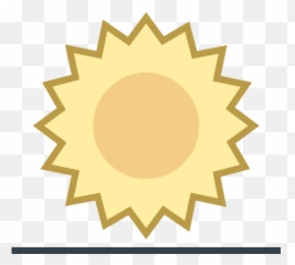 Sunset Icon In Office Style - Savant Illustration png