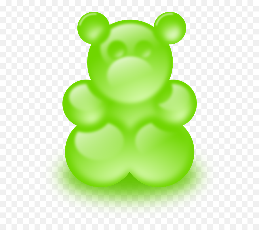 Bear Green Gummy Bears - Gummy Bear Clipart Png,Gummy Bear Png