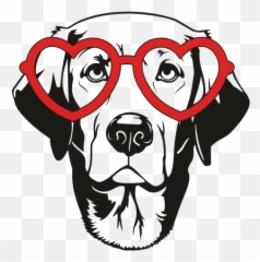 Animals Svg Cut File Download Logos Icons Images - Labrador Dog Face Vector png