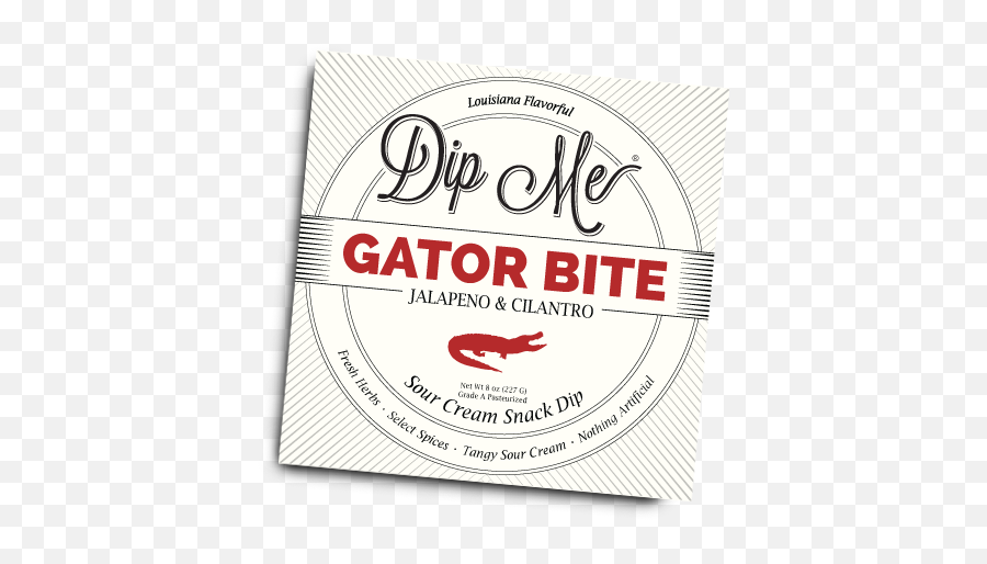 Gator Bite Dip Me Snack - Snack Full Size Png Download Circle,Gator Png