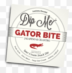 Gator Bite Dip Me Snack - Snack Full Size Png Download Circle,Gator Png