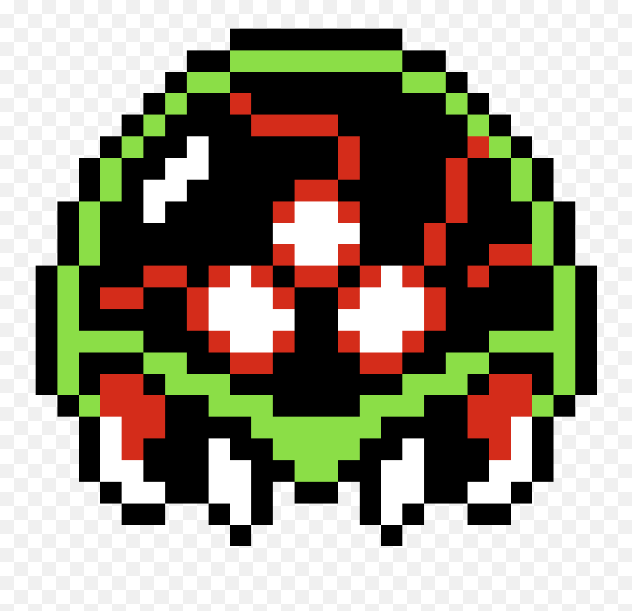 Pixilart - Metroid Pixel Art Png,Metroid Png