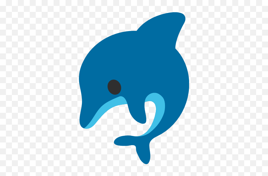 Dolphin Id 11526 Emojicouk - Android Dolphin Emoji Png,Mustache Icon For Facebook
