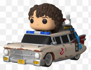 Hallmark Funko Pop Ghostbusters Stay Puft Marshmallow Man - Ecto 1 With Trevor png