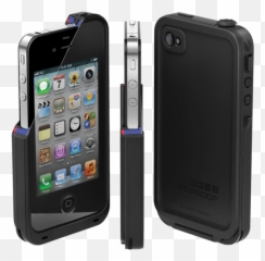 Lifeproof Fre Waterproof Case For Apple Iphone 44s Black - Child Proof png