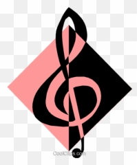 Treble Clef Symbol Royalty Free Vector Clip Art Illustration - Treble Clef png