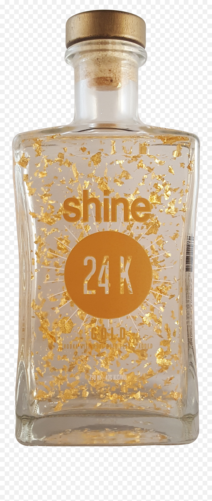 Shine 24k Vodka Local Choice Spirits - Glass Bottle Png,Gold Shine Png