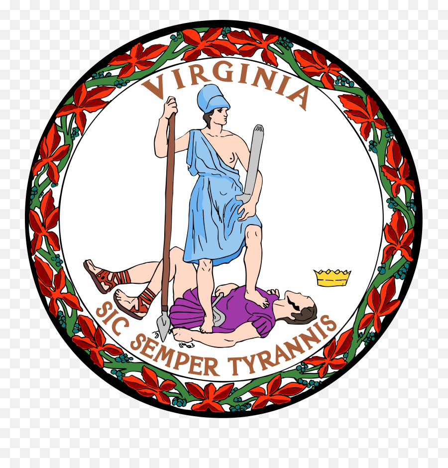 Seal Of Virginia - Commonwealth Of Virginia Png,Seal Png