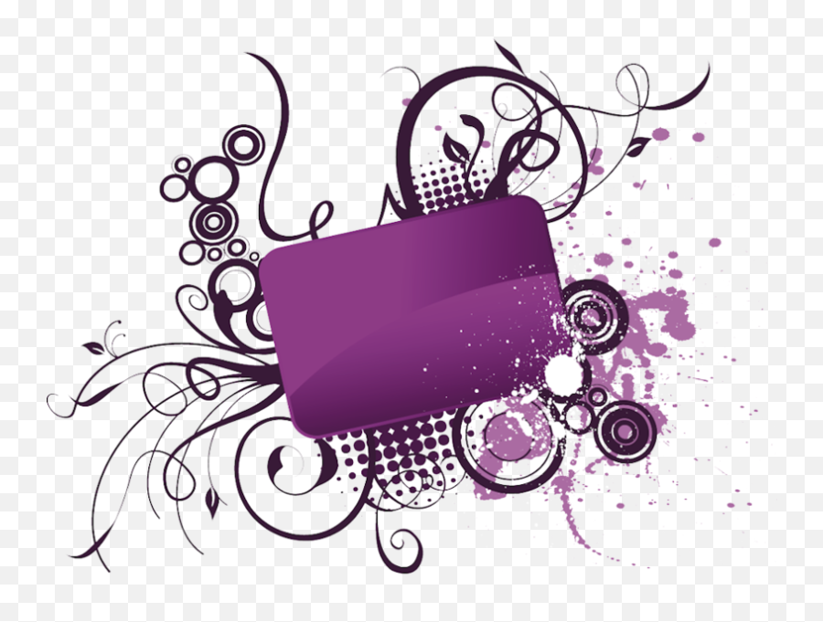 Purple Border - Purple Border Design For Wedding Png,Purple Border Png