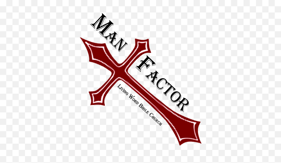 Man - Factorlogo Living Word Bible Church Cross Png,Bible Logo