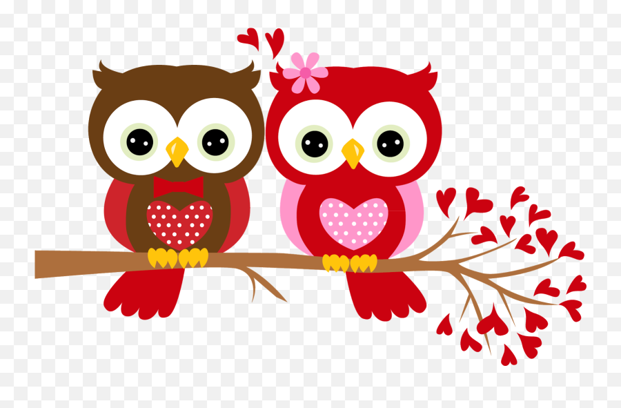 Download Valentines Dance Png - Owl Valentine Png Full Owl February Clip Art,Valentines Png