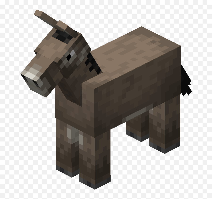 Donkey - Minecraft Donkey Png,Donkey Png