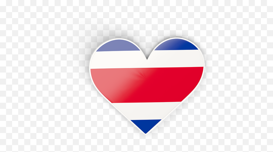 Heart Sticker - Heart Costa Rica Png,Heart Sticker Png