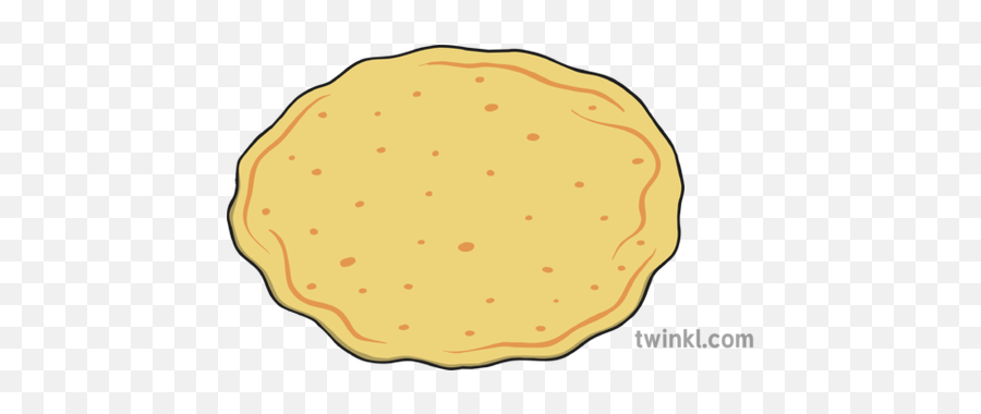 Single Pancake Illustration - Twinkl Water Biscuit Png,Pancake Png