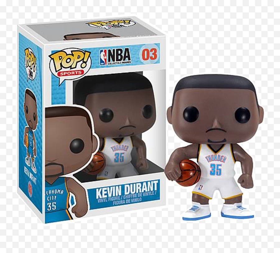 Kevin Durant Limited Edition Pop Nba Vinyl - Kevin Durant Dwyane Wade Funko Pop Png,Kevin Durant Png