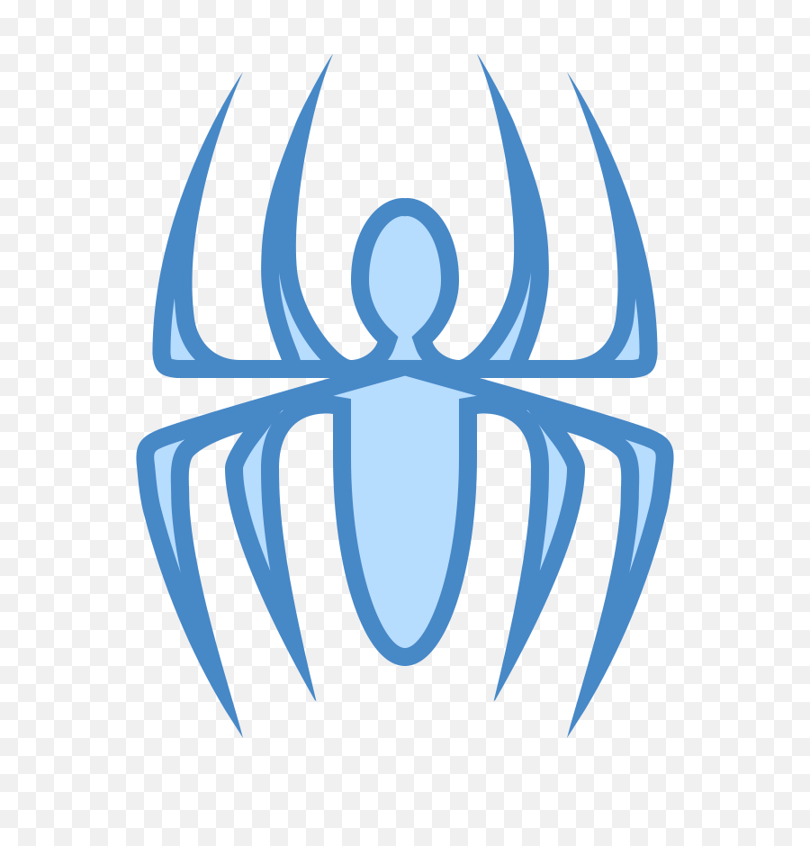 Spider - Blue Spider Man Logo Transparent Png,Spiderman Symbol Png