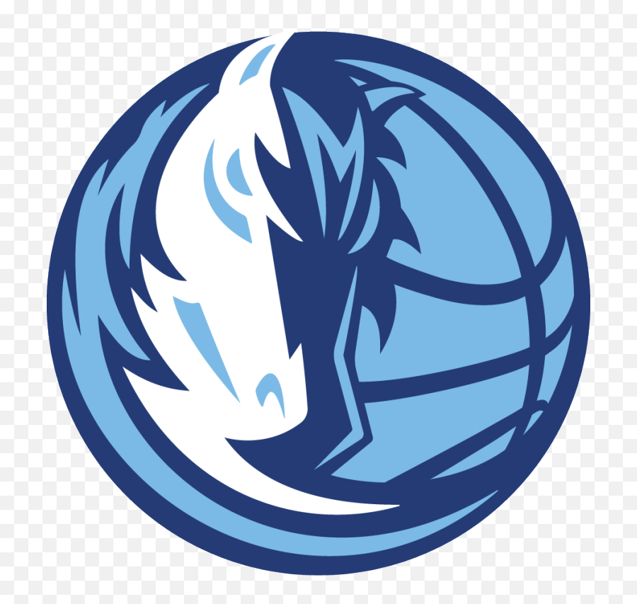 Mustang Basketball Clipart - Dallas Mavericks City Edition Logo Png,Basketball Clipart Png