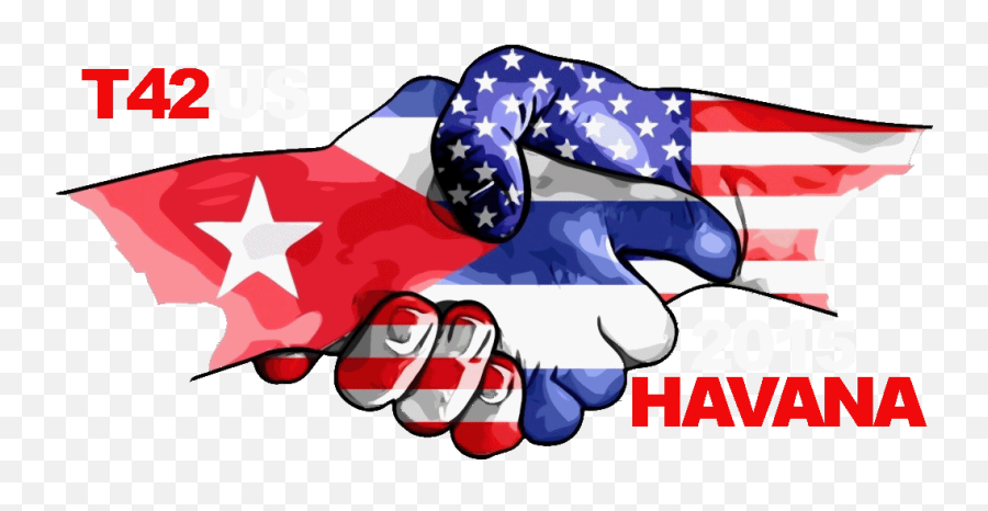 T42us Usacuba Joint Amateur Radio Dx Exhibition - Index Cuba Flag And Usa Flag Png,Cuba Flag Png