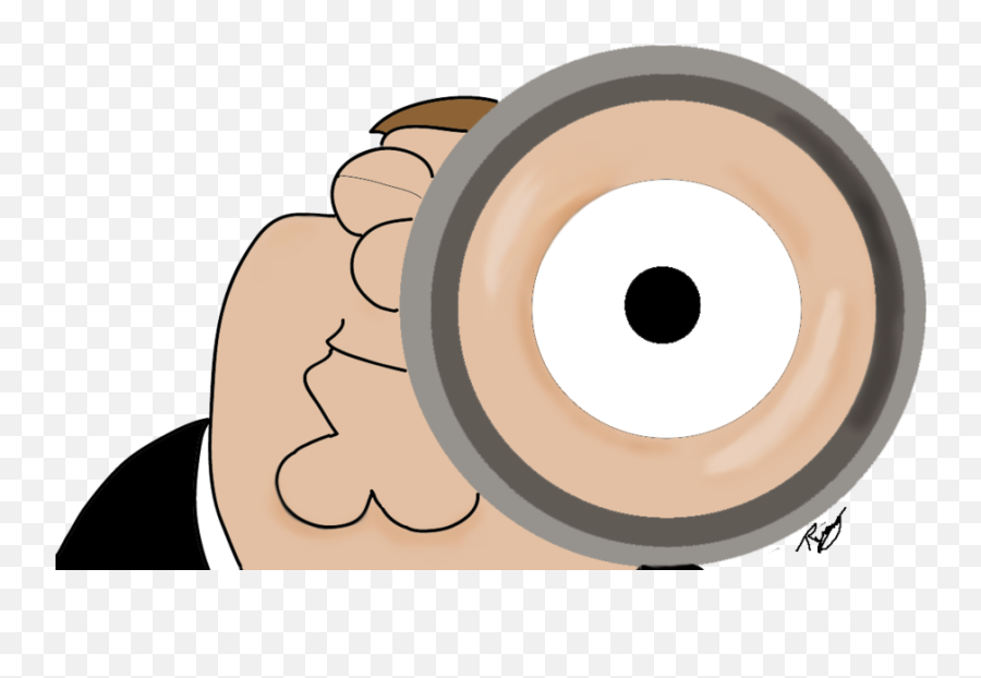Is My Eye Big By Summersun25 - Peter Griffin Magnifying Peter Griffin Magnifier Gif Png,Peter Griffin Transparent