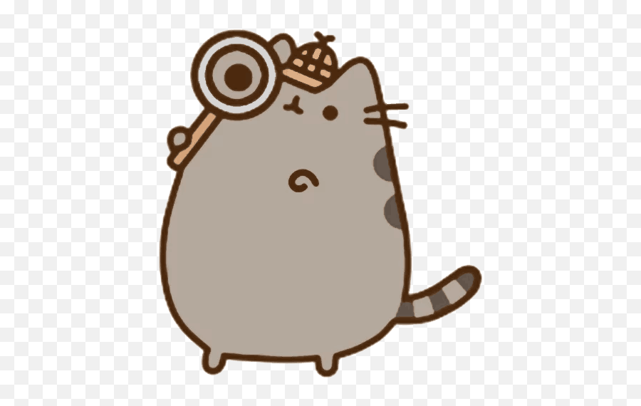 Download Free Png Detective Rodent Pusheen Carnivoran Cat - Pusheen Png,Pusheen Transparent