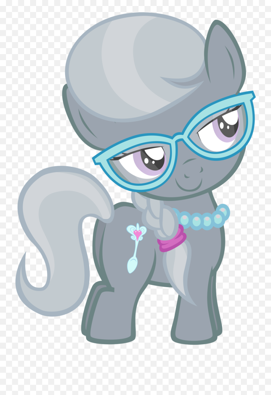 My Little Pony Silver Spoon - Silver Spoon Diamond Tiara Png,Mlp Png