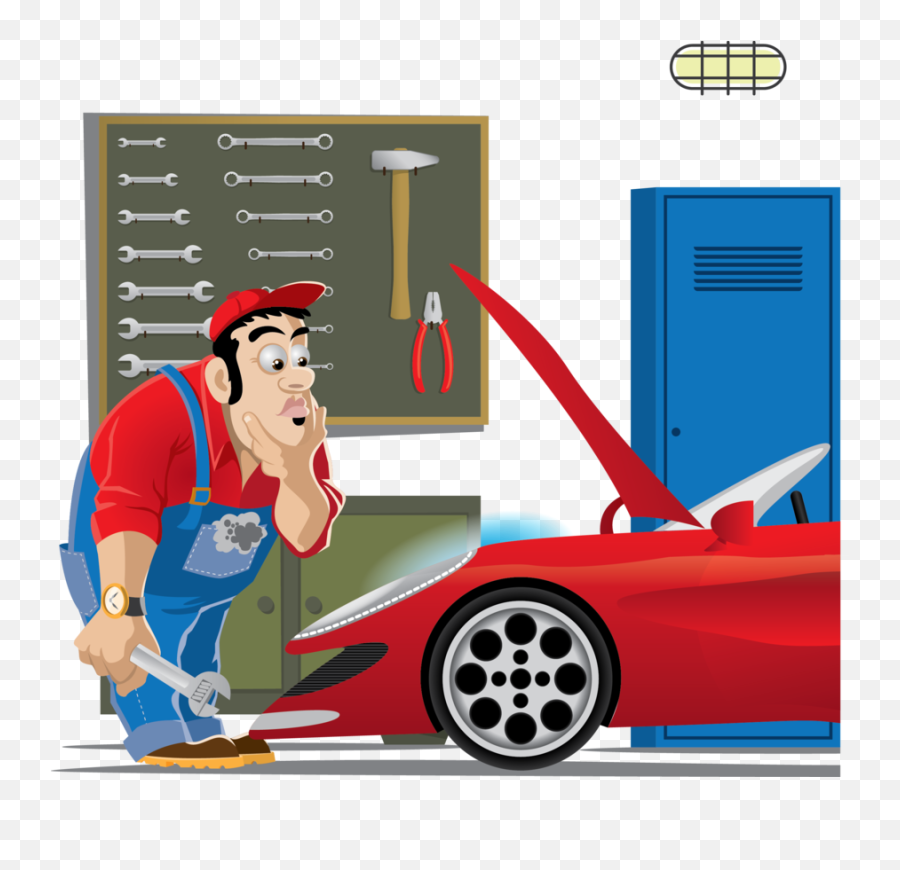 Car Repair Vector Png Clipart - Car Mechanic Clipart Png,Mechanic Png