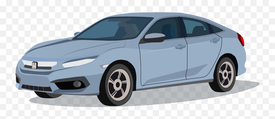 Honda Civic Clipart - Renault Fluence Png,Honda Civic Png