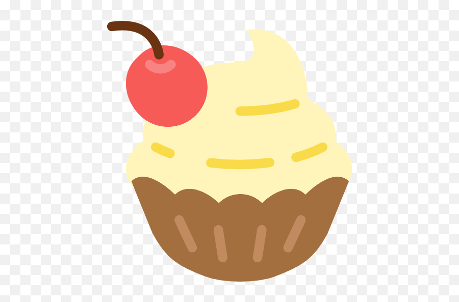 Dessert Sweet Muffin Baked Bakery - Cake Pastry Icon Png,Muffin Png