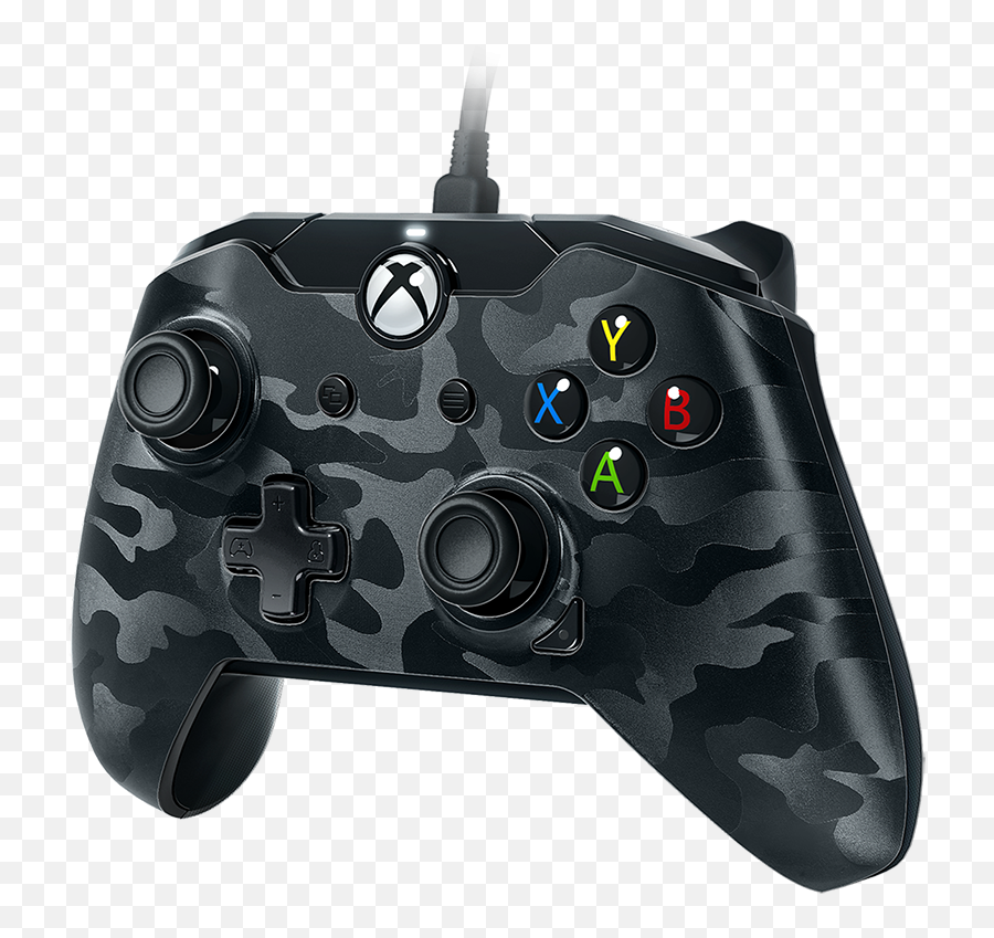 Download Blue Camo Xbox Controller Hd Png - Uokplrs Black Camo Xbox One Controller,Xbox Png