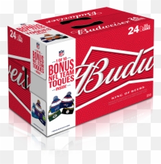 Budweiser Can - 15 Cans HD Png Download Box