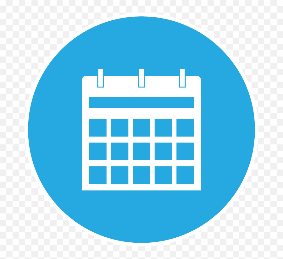 Calendar - Icon Positive Approach To Care Blue Calendar Icon Png,Calendar Icon Transparent