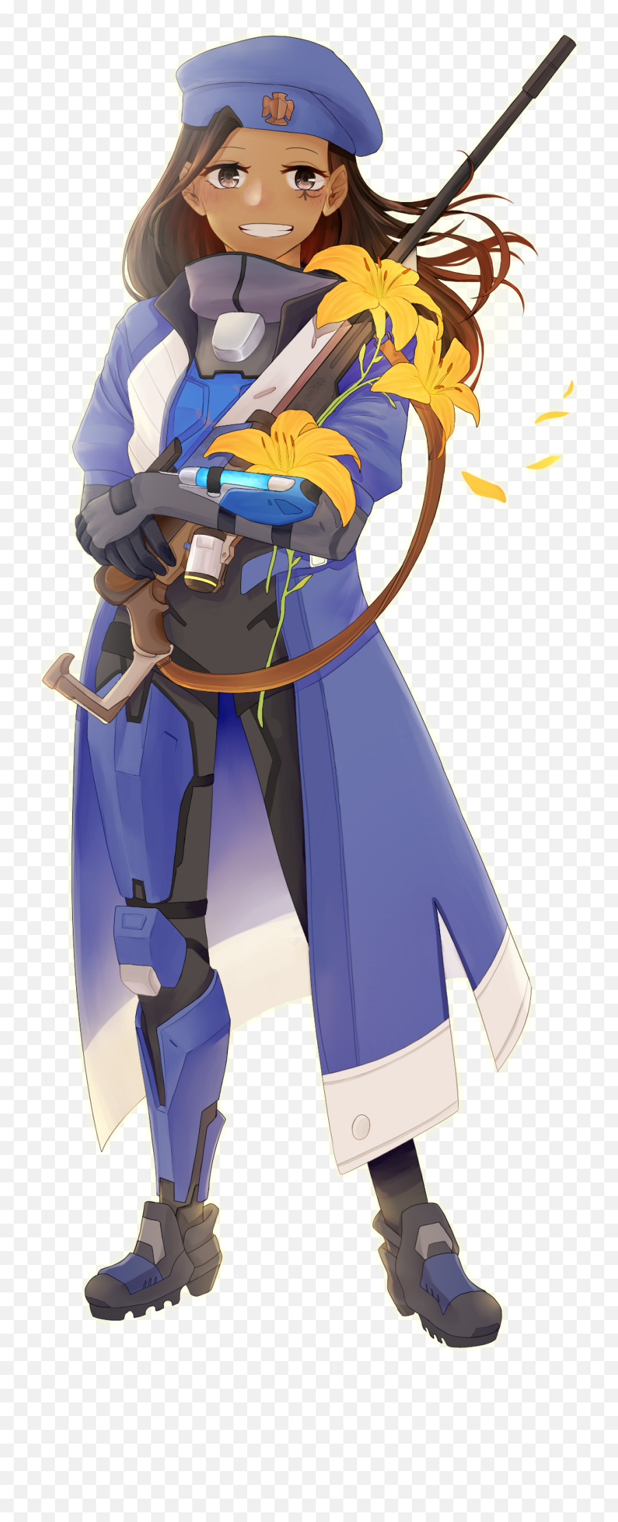Ana And Captain Amari - Fictional Character Png,Ana Overwatch Png