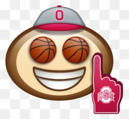 Basketball Emoji - Transparent Basketball Hoop Emoji Png,Basketball ...