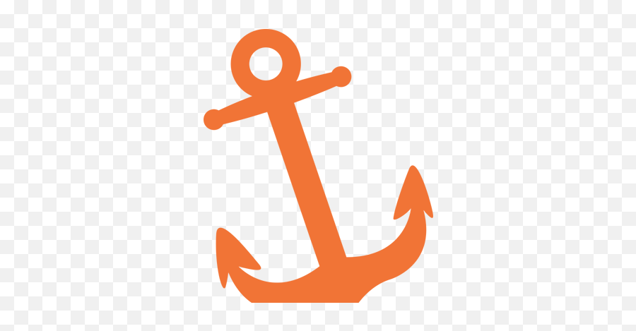 Orange - Anchor Line Logo Production Png,Anchor Clipart Png