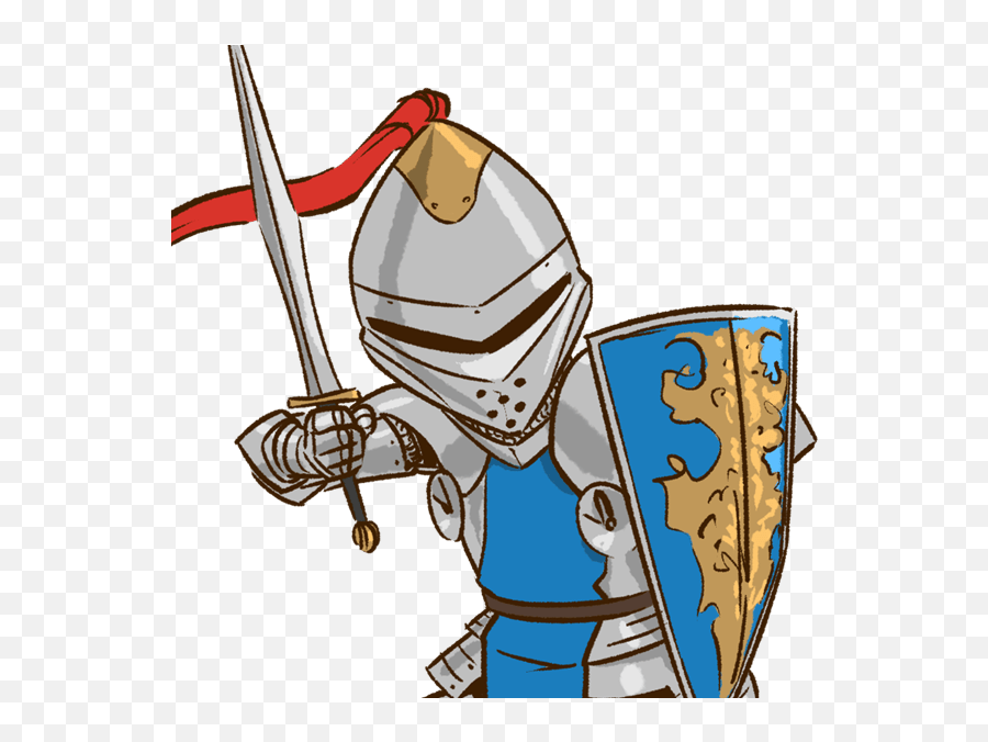Damsel Clipart Knight Png - Knight Middle Ages Cartoon,Knight Png