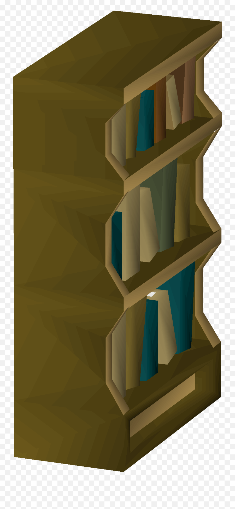 Wooden Bookcase - Horizontal Png,Homes Png