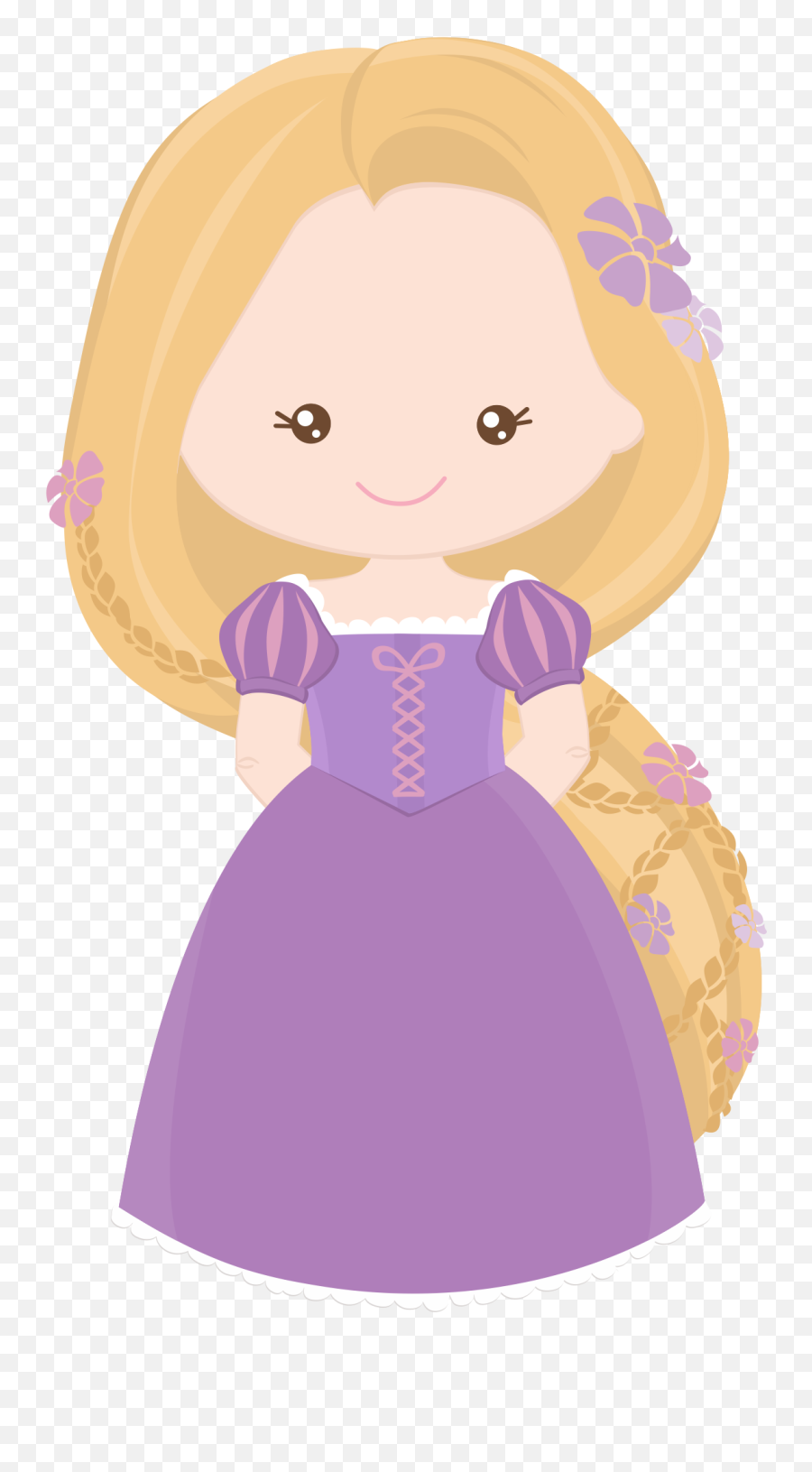 Princesa Rapunzel Baby Png 1 Image - Princesas Disney Cute Png,Rapunzel Transparent Background