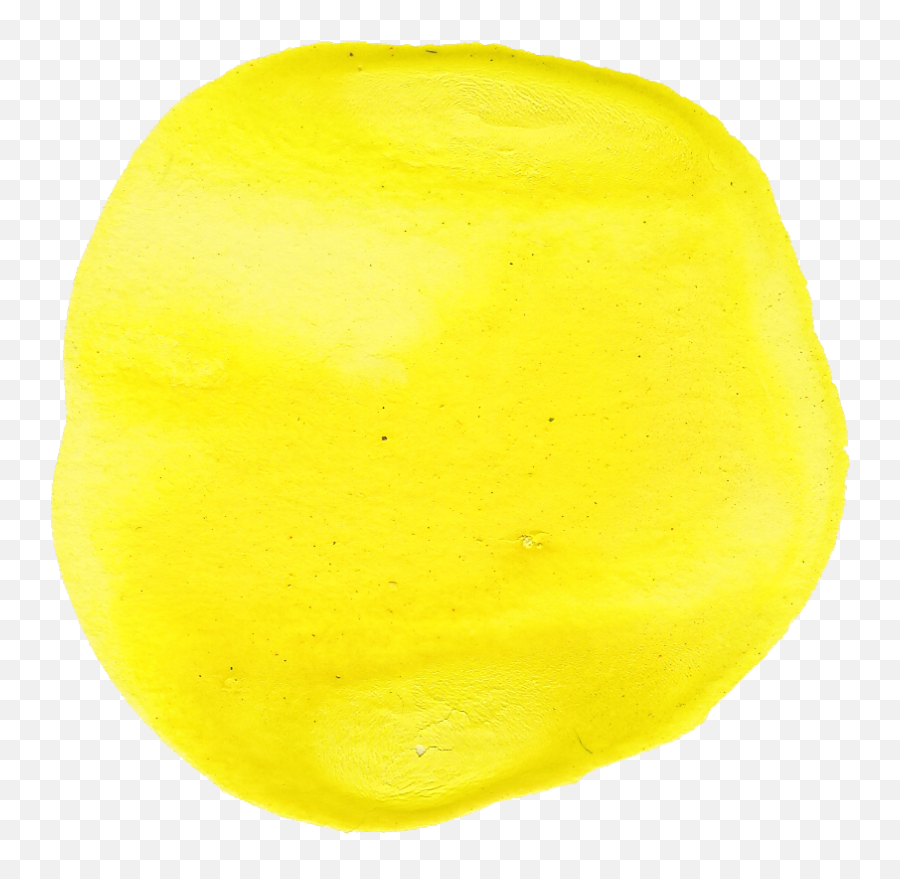 9 Yellow Watercolor Circle - Sweet Lemon Png,Yellow Dot Png