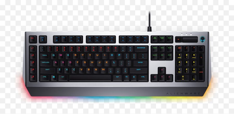 Alienware Advanced Gaming Keyboard - Alienware Pro Gaming Keyboard Aw768 Png,Gaming Keyboard Png