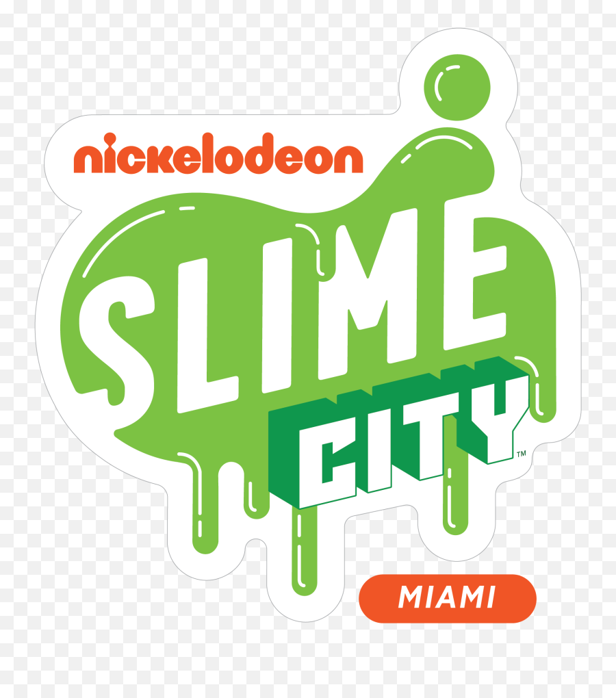 Nickelodeon Slime City Miami - Nickelodeon Slime Show Miami Png,Nickelodeon Logo Png